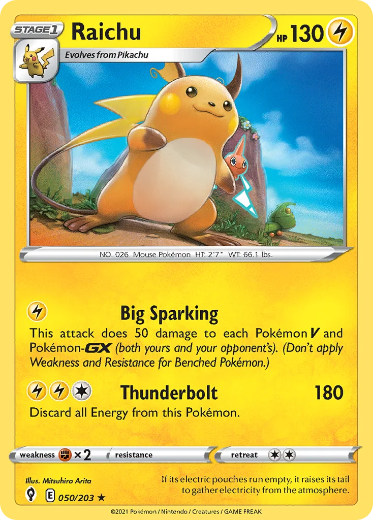 Raichu · Evolving Skies