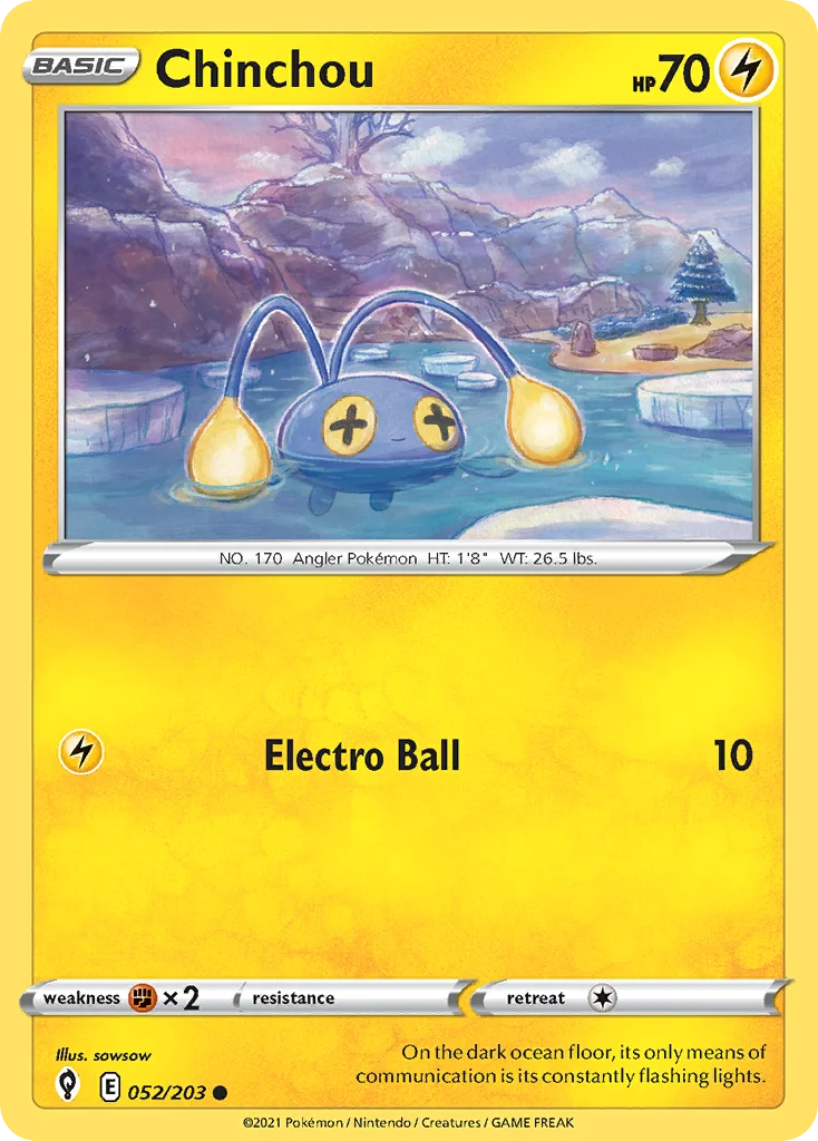 Chinchou · Evolving Skies