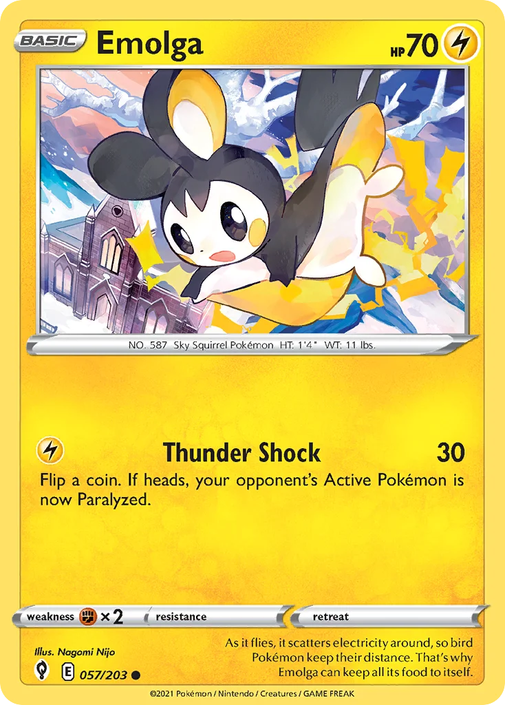 Emolga · Evolving Skies