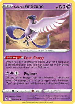 Articuno de Galar
