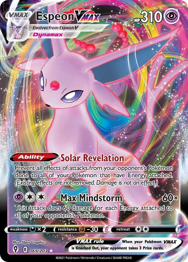 Espeon VMAX · Evolving Skies