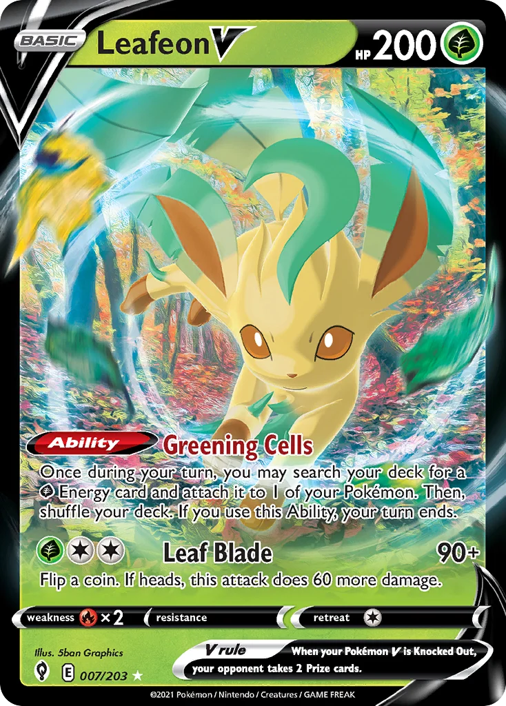 Leafeon V · Evolving Skies
