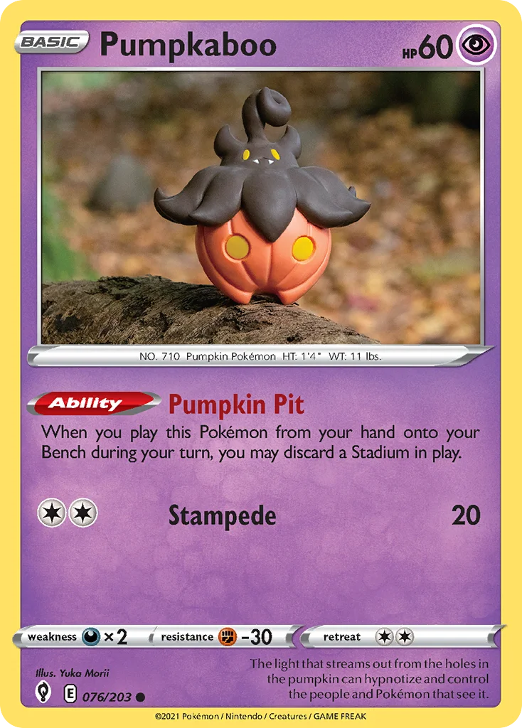Pumpkaboo · Céus em Evolução