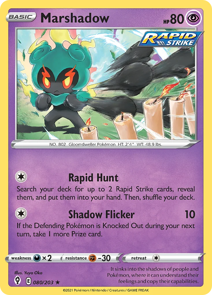 Marshadow · Evolving Skies
