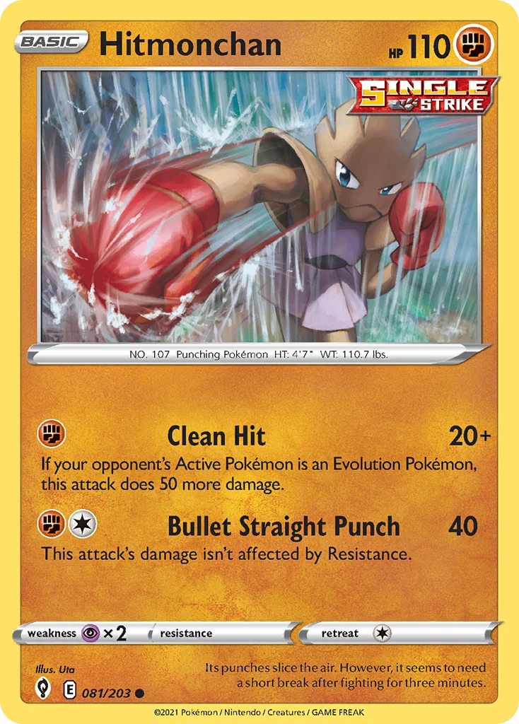 Hitmonchan · Céus em Evolução