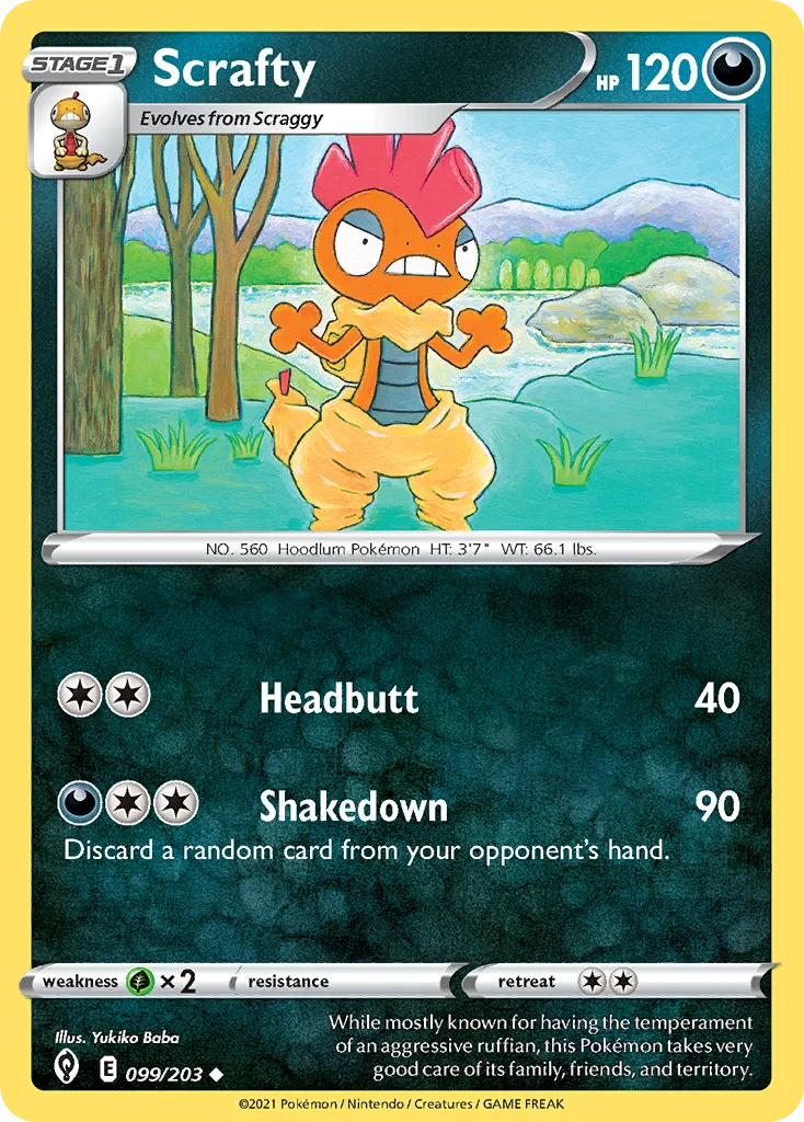 Scrafty · Céus em Evolução
