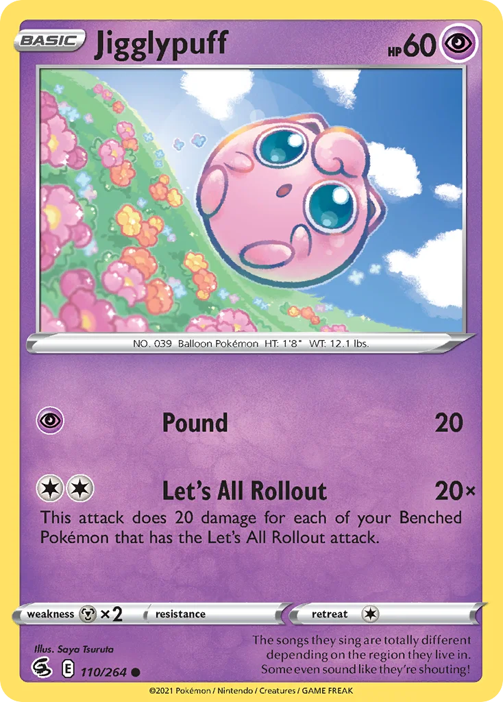 Jigglypuff · Golpe Fusão