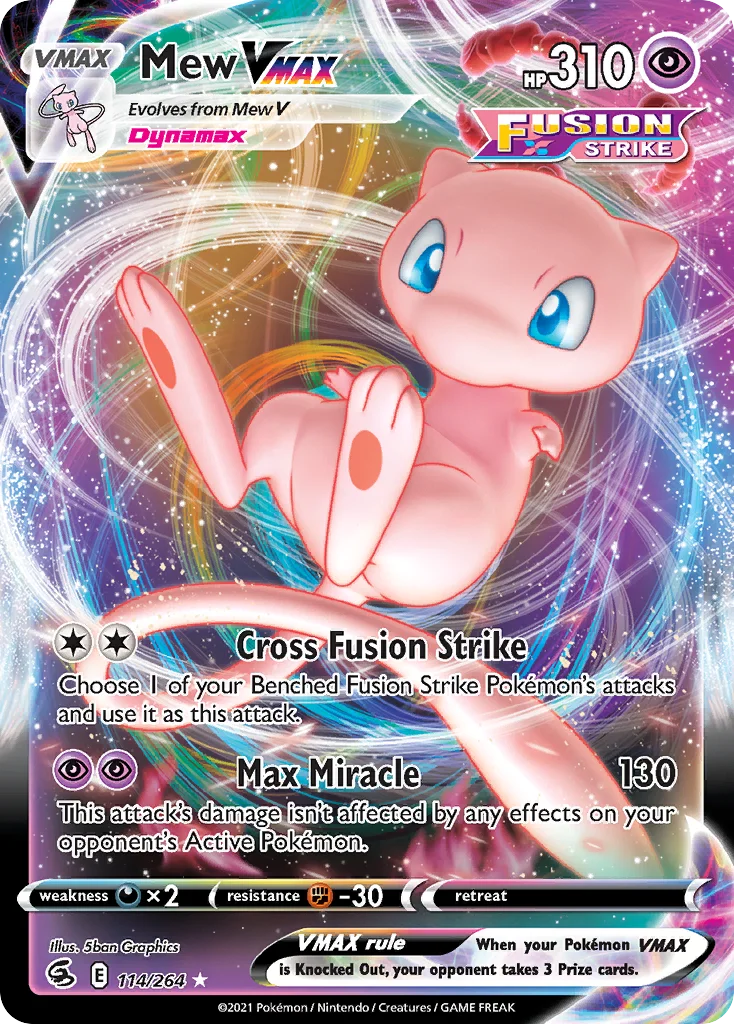 Mew VMAX · Fusion Strike