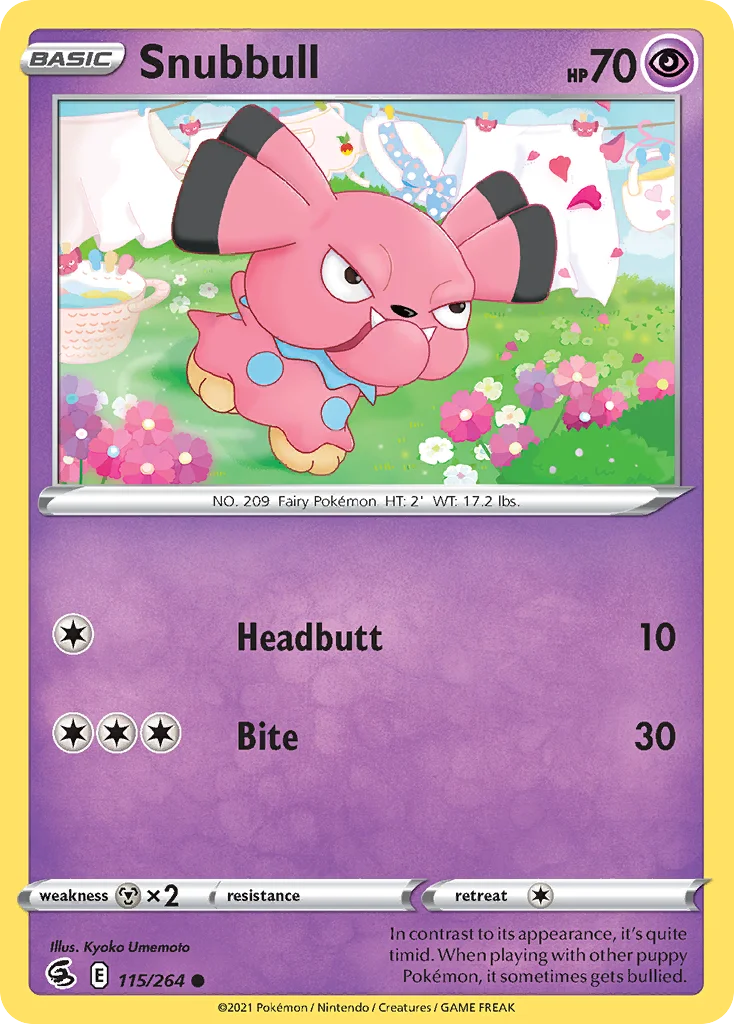 Snubbull · Fusion Strike