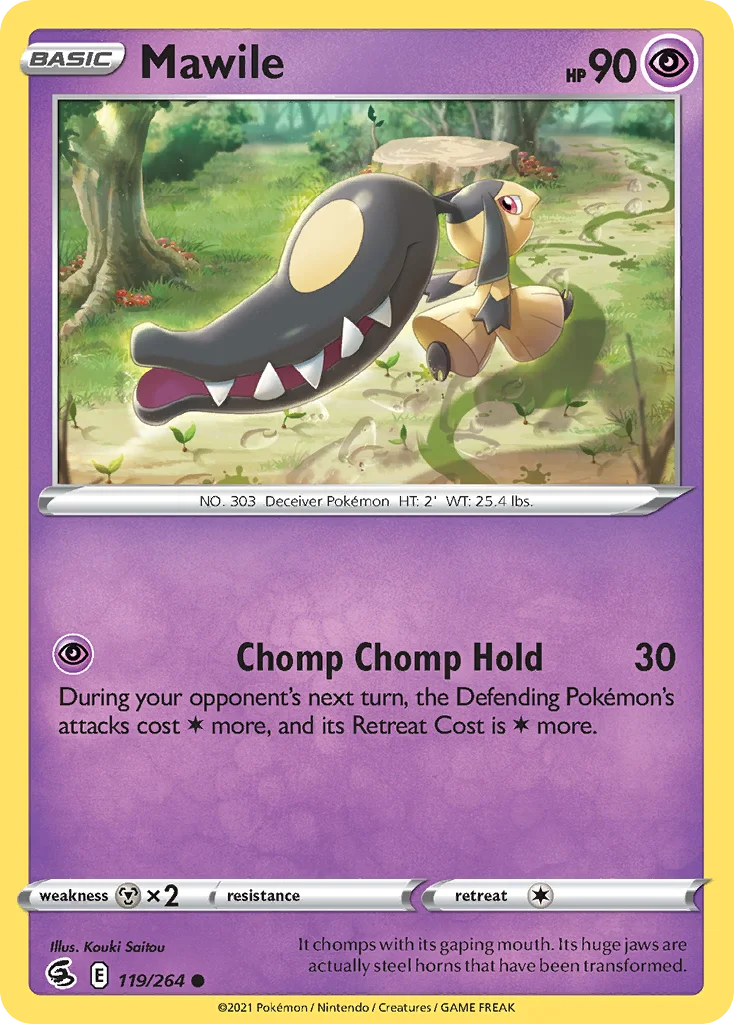 Mawile · Golpe Fusão