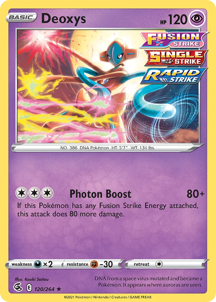 Deoxys · Fusion Strike