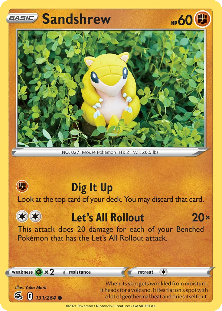Sandshrew · Fusion Strike