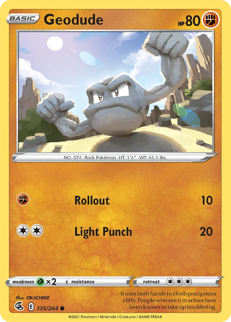 Geodude · Golpe Fusão