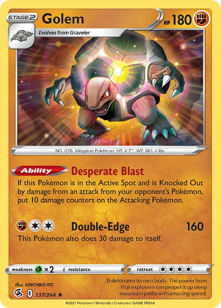 Golem · Fusion Strike