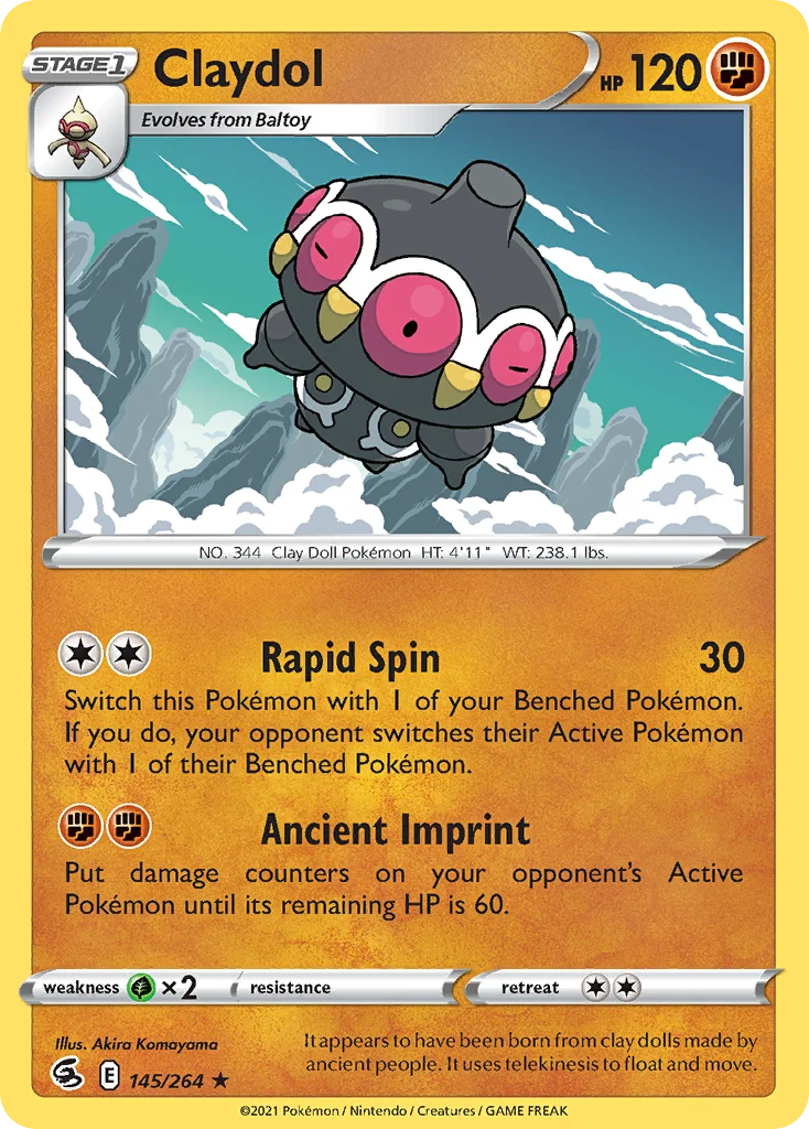 Claydol · Fusion Strike