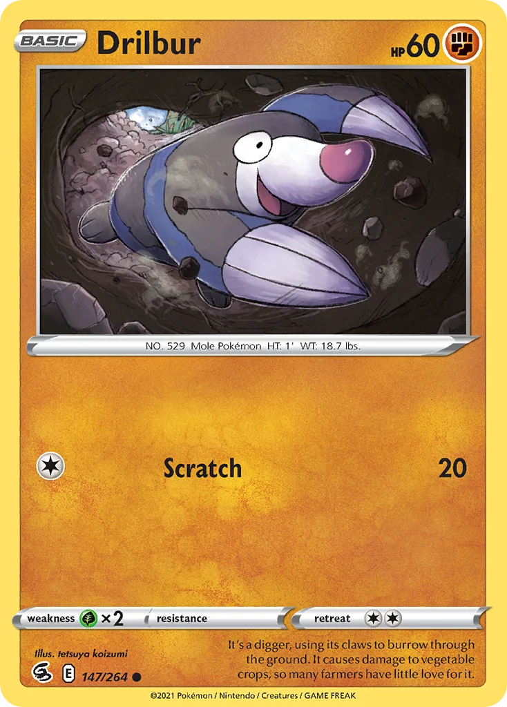 Drilbur · Fusion Strike
