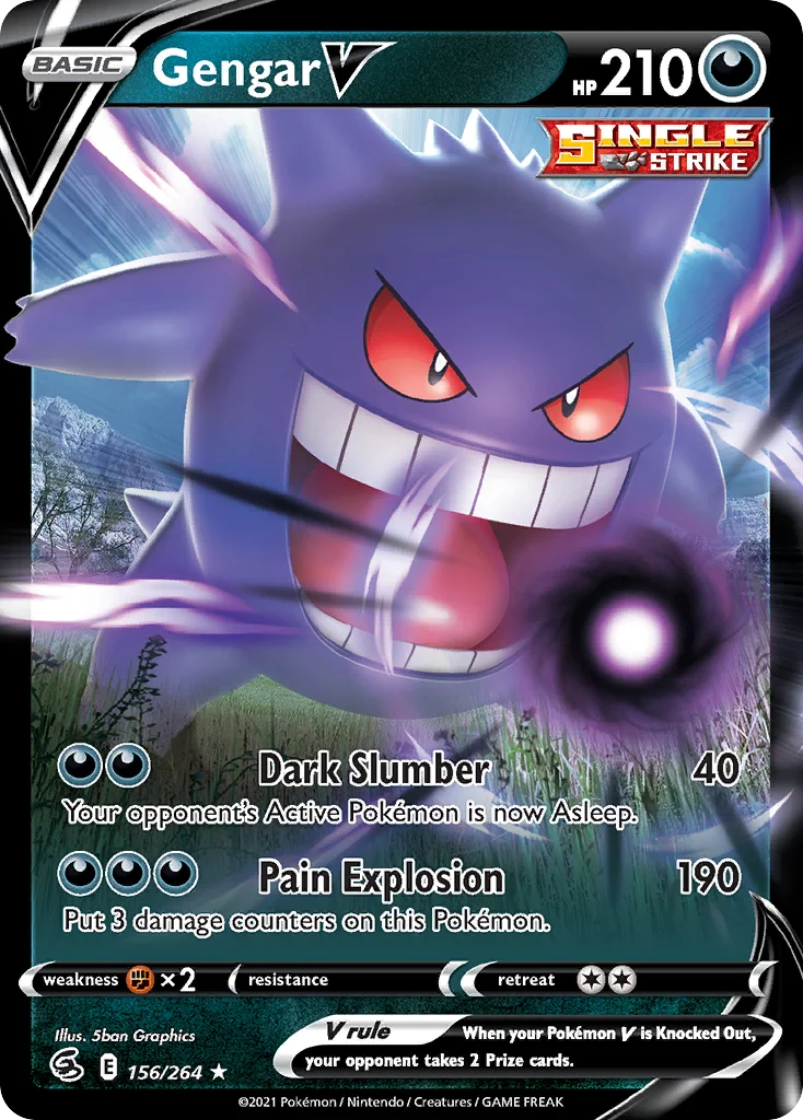 Gengar V · Golpe Fusão