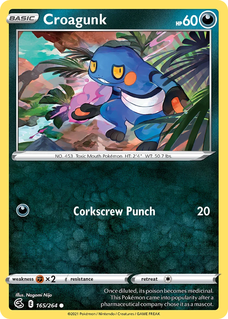 Croagunk · Golpe Fusão