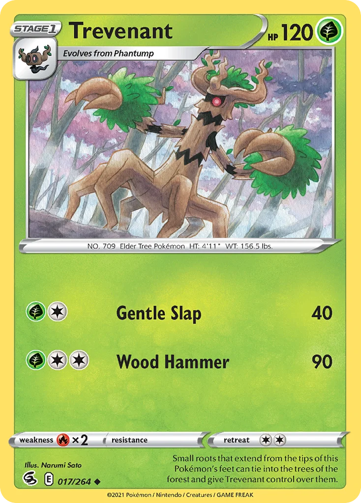 Trevenant · Fusion Strike