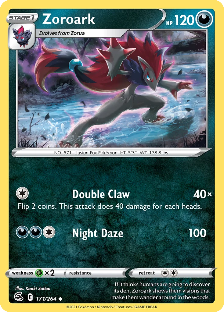 Zoroark · Golpe Fusão