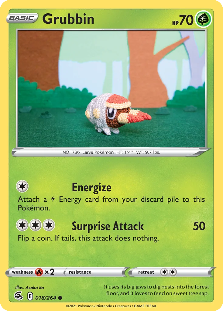 Grubbin · Fusion Strike