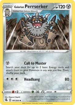 Perrserker de Galar