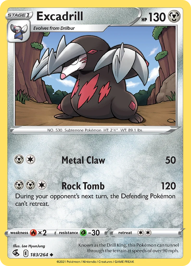 Excadrill · Fusion Strike
