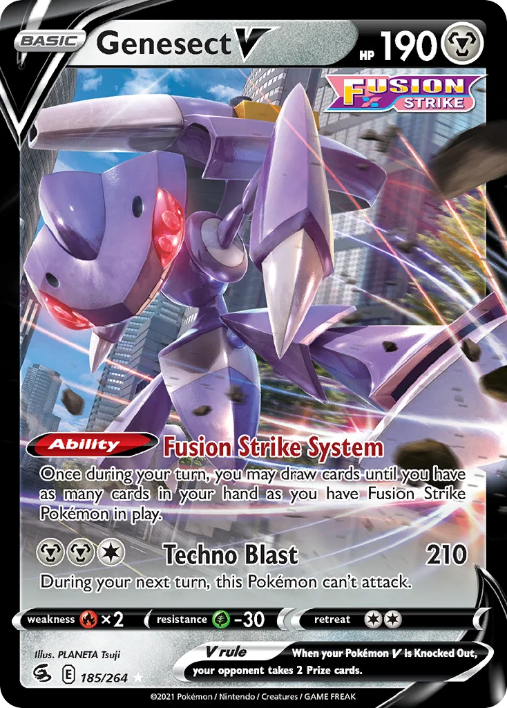 Genesect V · Golpe Fusão