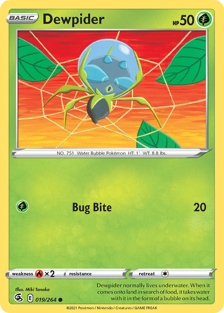 Dewpider · Fusion Strike