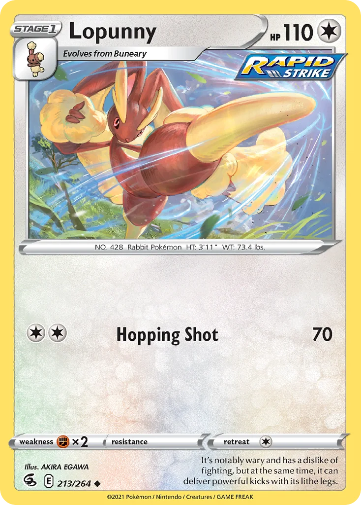 Lopunny · Fusion Strike
