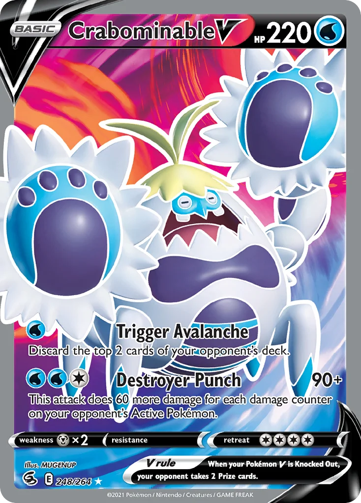 Crabominable V · Fusion Strike