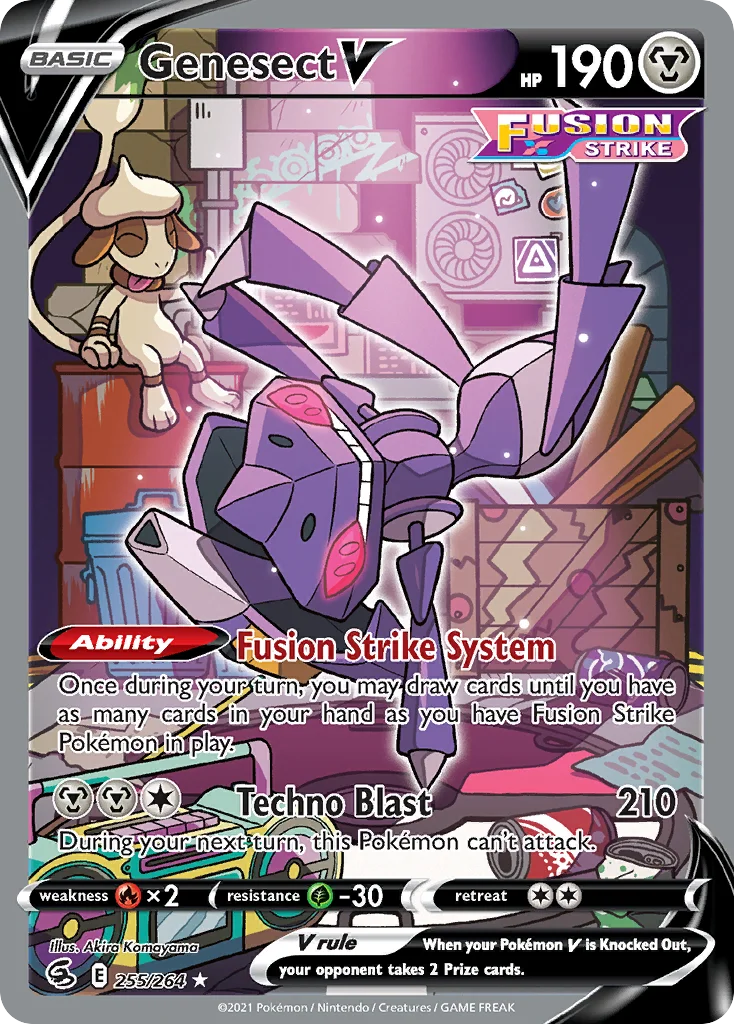 Genesect V · Golpe Fusão
