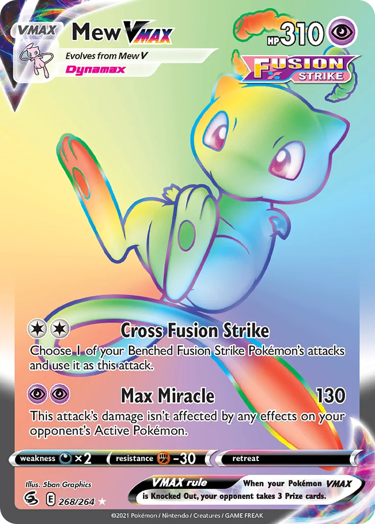 Mew VMAX · Golpe Fusão