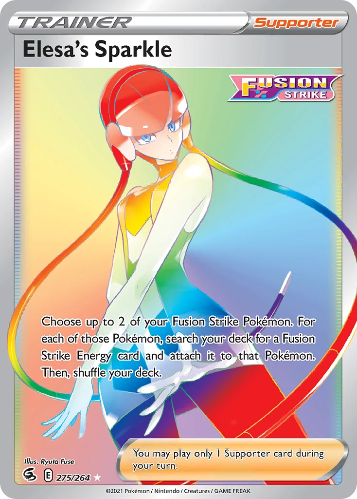 Elesa's Sparkle · Fusion Strike