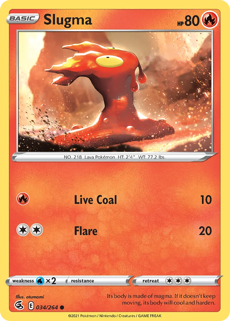 Slugma · Fusion Strike