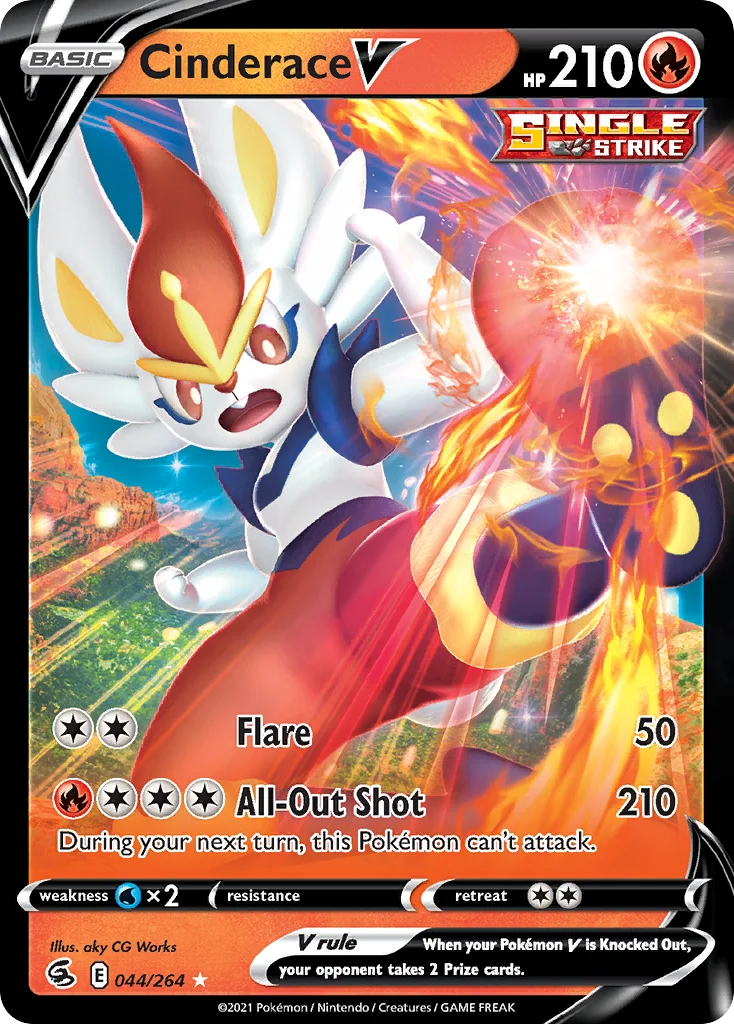 Cinderace V · Fusion Strike