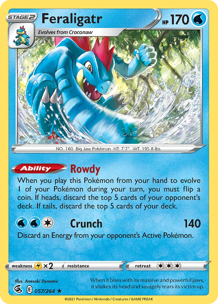 Feraligatr · Fusion Strike