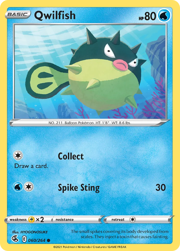 Qwilfish · Fusion Strike