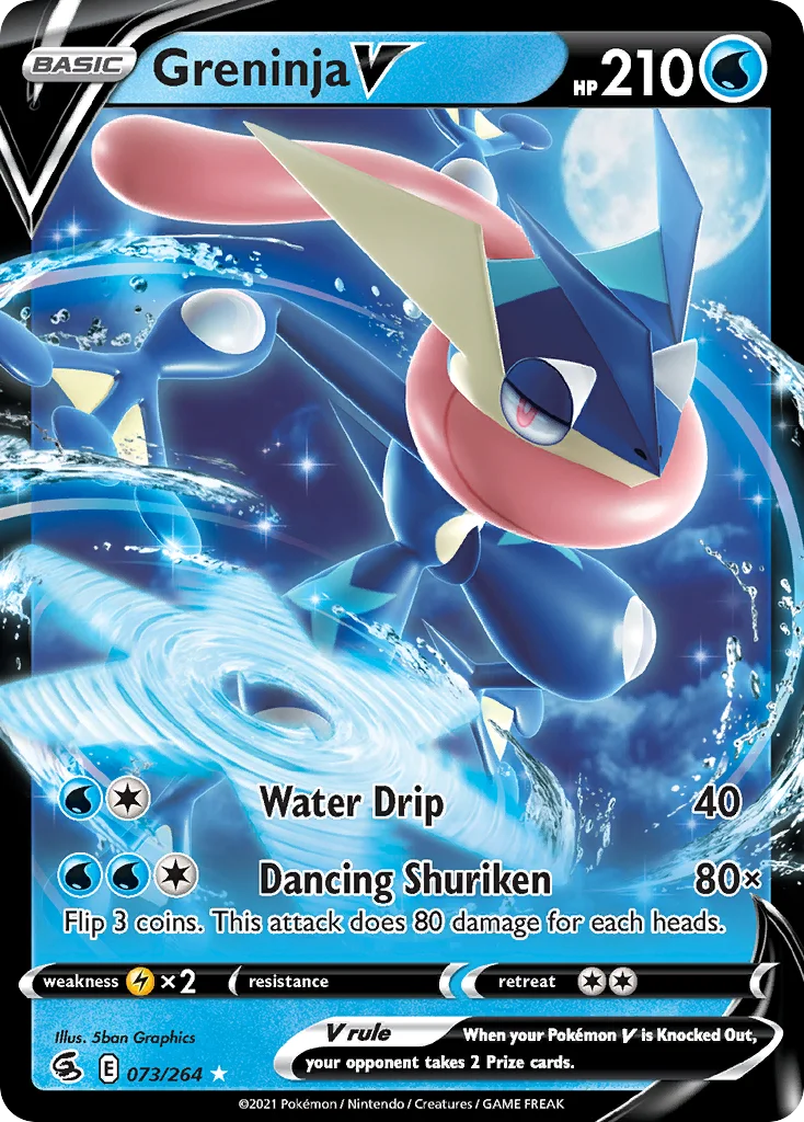 Greninja V · Fusion Strike