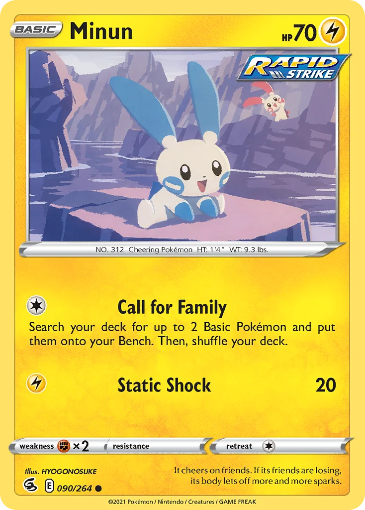 Minun · Fusion Strike