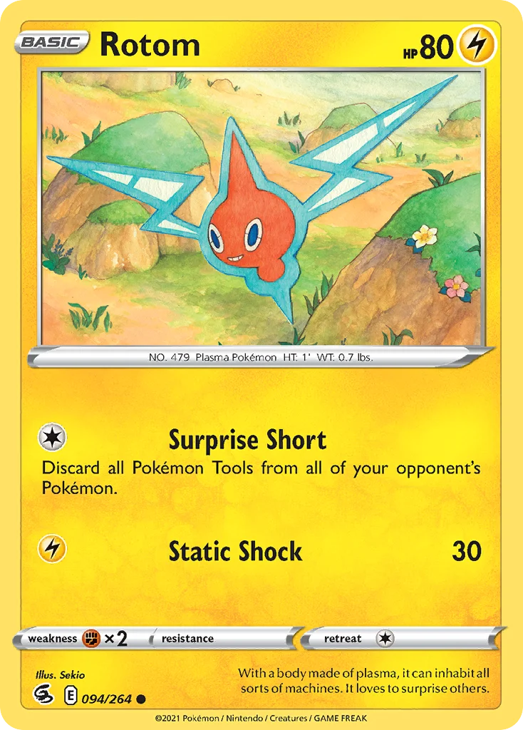 Rotom · Golpe Fusão
