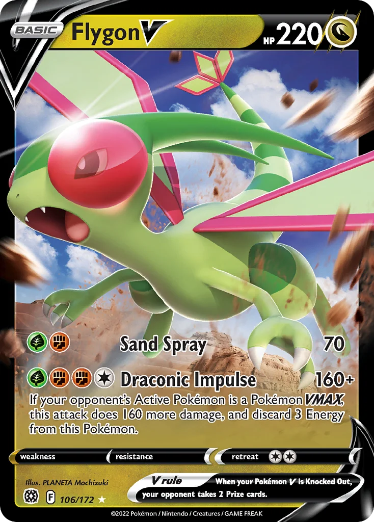 Flygon V · Brilliant Stars
