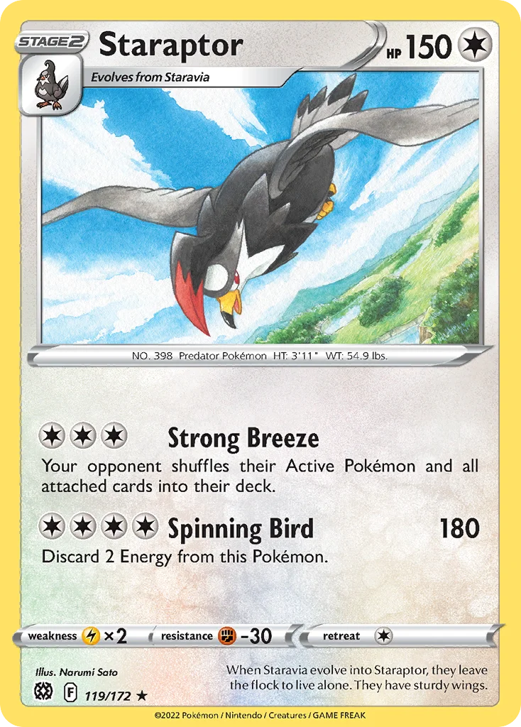 Staraptor · Brilliant Stars