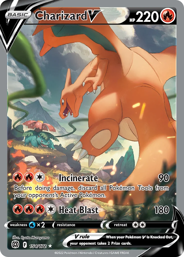 Charizard V · Brilliant Stars