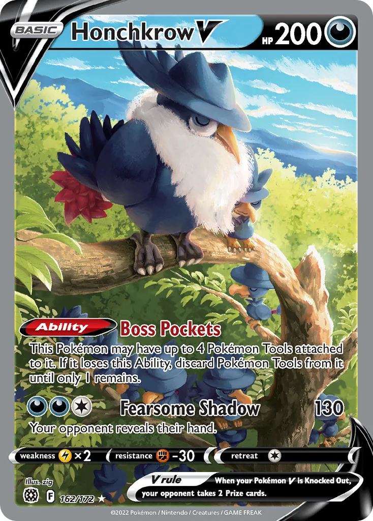 Honchkrow V · Brilliant Stars