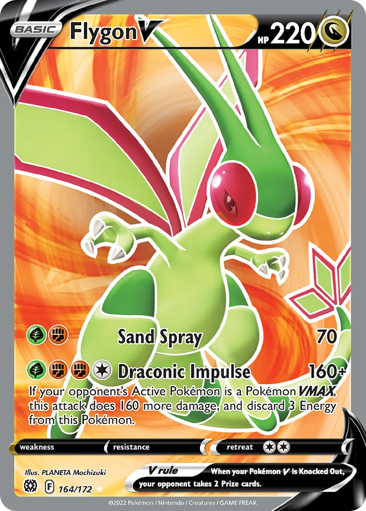 Flygon V · Brilliant Stars
