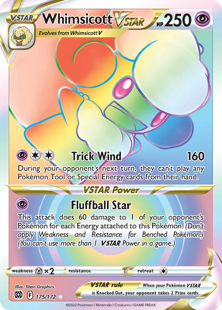 Whimsicott VSTAR · Brilliant Stars