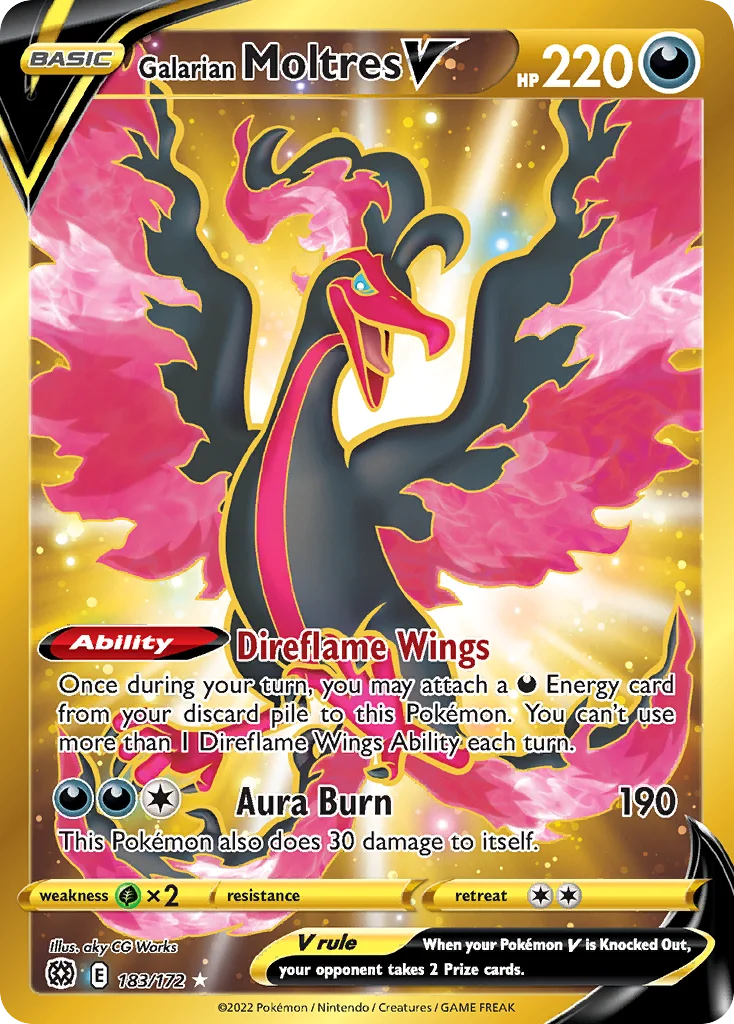 Galarian Moltres V · Brilliant Stars