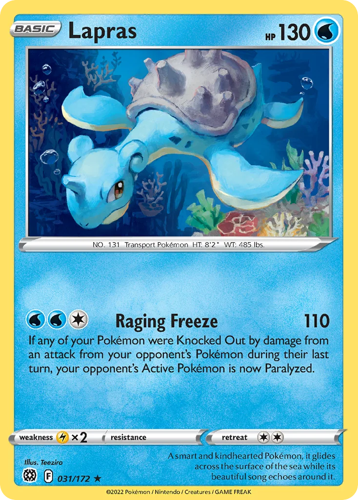Lapras · Brilliant Stars