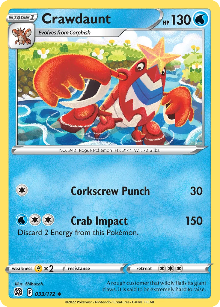 Crawdaunt · Brilliant Stars